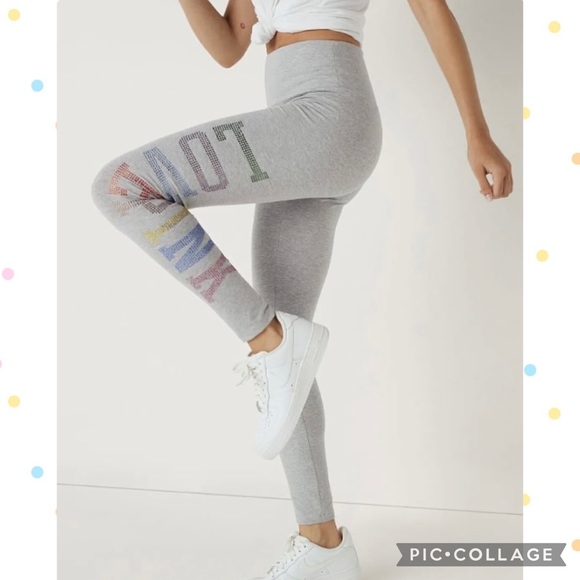 Victorias Secret Pink XXI Bling Joggers And
Bling 2X Open Neck Crew Brand New - Picture 10 of 11